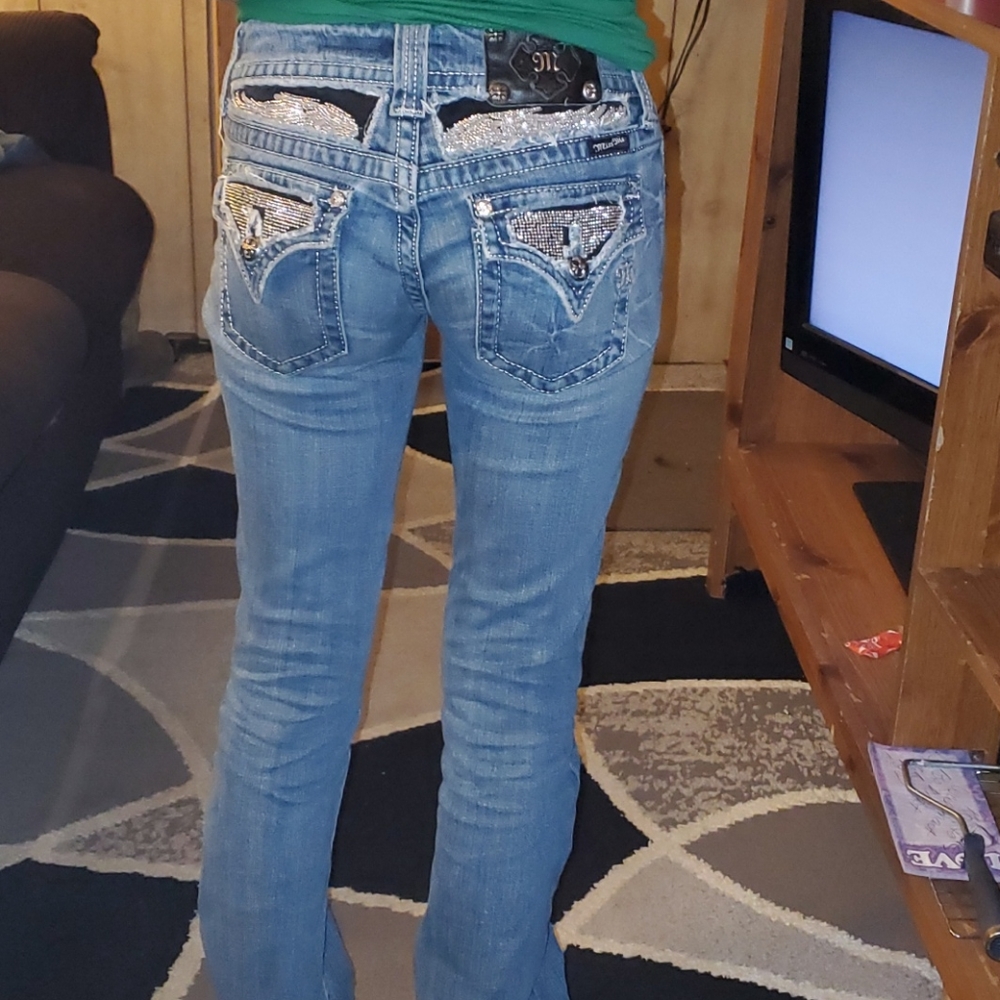 Size 25 miss me jeans